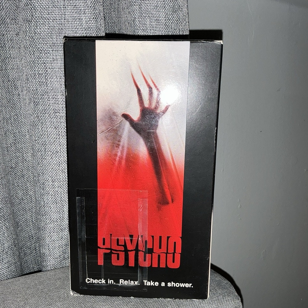 Psycho 1998 Vhs Blockbuster Rental‎ Movie
